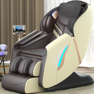 Poltrona Massaggiante L21 135cm SL Rail 3D Full Body Zero Gravity con Airbag e Riscaldamento, Design Wall Hug da 5cm per Casa, Hotel, SPA, Personalizzazione OEM - Product Image 3