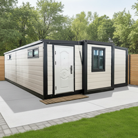 Maison conteneur modulaire mobile préfabriquée en acier extensible de 20 pieds et 40 pieds pour villa, appartement, atelier, centre commercial - Chine