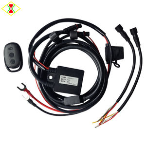 280W LED Luz auxiliar Control remoto Arnés de cableado Aislamiento de PVC para 2 luces PT1.5 Kit de ensamblaje de cables - Product Image 1