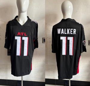 2025 Vendita all'Ingrosso e Bestseller: Maglia Sportiva Personalizzata con Ricamo dei Atlanta Falcons per Uomo #   8 Maglie - Product Image 5