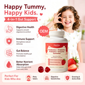 Gomitas Probióticas Prebióticas para Niños, 2 Mil Millones de UFC, Salud Intestinal e Inmunológica, Sin OMG, Venta al Por Mayor, B2B - Product Image 3