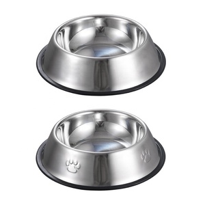 गर्म बेच शास्त्रीय शैली टिकाऊ 304 स्टेनलेस स्टील पालतू पशु खाद्य कटोरा कुत्ते फीडर - Product Image 5