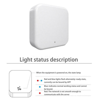 Serrure de porte intelligente G2 sans fil BLE Ttlock Gateway avec WiFi 2,4 GHz, Bluetooth et prise en charge cloud