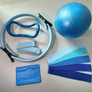 AKTIV Juego de 13 piezas de <span class=keywords><strong>yoga</strong></span> y pilates de <span class=keywords><strong>EVA</strong></span> ecológico con anillo y esterilla para gimnasio en casa para principiantes - Product Image 4