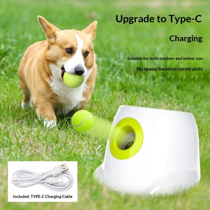 Lanzador de Pelotas Automático Recargable para Perros, Juguete Lanzapelotas de Tenis, Lanzador de Pelotas Interactivo para Mascotas para el Exceso de Energía - Product Image 2