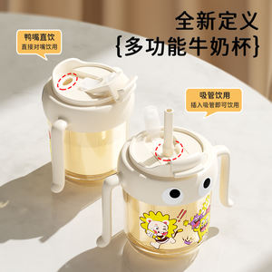 OEM Custom Leak-Proof <b>Silicone</b> Sippy Cups <b>Set</b> Kid-Friendly <b>Baby</b> Drinking Cups with Straw for Multiple Ways Drinking & <b>Feeding</b> - Product Image 4