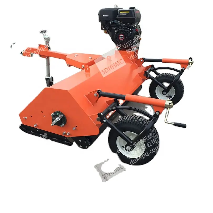 Cortacésped ATV, precio barato, con motor de gasolina Loncin de 15HP