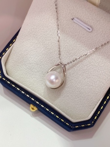 Collier élégant en perles d'eau douce naturelles rondes, finement taillées, brillantes et à haute luminosité, pour femme, idéal pour le quotidien et les banquets. - Product Image 4