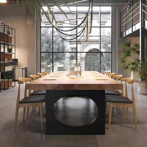 Mobili per la Casa Set di Alta Qualità <span class=keywords><strong>Tavolo</strong></span> da Pranzo <span class=keywords><strong>Allungabile</strong></span> in <span class=keywords><strong>Legno</strong></span> <span class=keywords><strong>Massello</strong></span> per Eventi e Cene <span class=keywords><strong>Tavolo</strong></span> Rettangolare Moderno da 4-10 Posti - Product Image 3