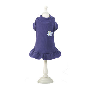 ملابس من الفراء للحيوانات الأليفة منخفضة السعر واقتصادية للبيع المباشر بسعر الجملة للكلاب والقطط مع تنورات ملابس حيوانات أليفة مرنة تسمح بالتهوية - Product Image 5