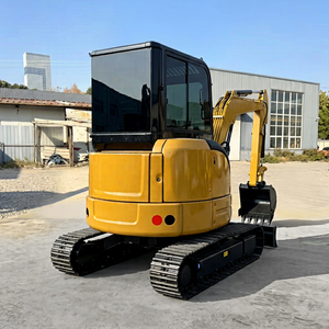 Mini-excavatrice CAT 303.5E d'occasion en stock, petite machinerie à bas prix pour l'entretien des jardins et la construction agricole - Product Image 1