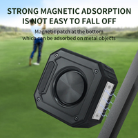 Speaker Portabel Nirkabel untuk Kereta Golf, Speaker Golf Magnetik Tahan Air IPX7 Mendukung Interkoneksi TWS, Kartu TF