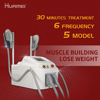 Stimulateur musculaire EMS pour le remodelage corporel, 2 et 4 poignées, stimulateur musculaire RF, machine de remodelage corporel amincissante, stimulateur musculaire EMS