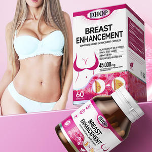 Las cápsulas de aumento de senos compuestos sin gluten veganas contienen colágeno para mejorar la ptosis de la piel para mujeres - Product Image 4