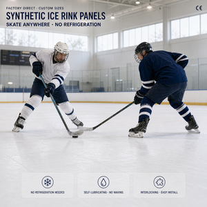 Paneles de <span class=keywords><strong>Hielo</strong></span> Sintético UHMWPE para Pistas de <span class=keywords><strong>Patinaje</strong></span>, Piso de <span class=keywords><strong>Patinaje</strong></span> Encastrable para Entrenamiento y Habilidades Fuera del <span class=keywords><strong>Hielo</strong></span> - Product Image 3