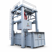 Station de compression verticale des déchets CHNC-8 |   Compacteur de déchets à réservoir hermétique de 15 kW alimenté par un moteur