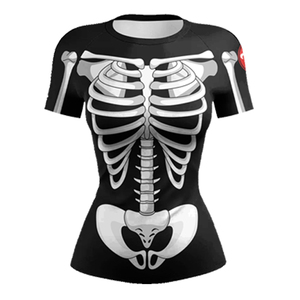 <span class=keywords><strong>เสื้อ</strong></span>ยืดมวยรัดรูปสำหรับผู้หญิงเสื้อผ้าใส่เล่นกีฬาแบบแห้งเร็วโลโก้ได้ตามต้องการ - Product Image 6