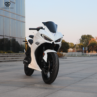 Moto électrique à chaîne 5000W la plus vendue en Russie pour adultes, 220 km d'autonomie hors route, moteur brushless de course, 72V, vitesse maximale 130 km/h