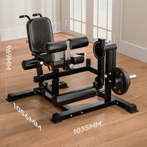 Banc de musculation pliable réglable en acier, portable, unisexe, pour la <span class=keywords><strong>maison</strong></span>, équipement d'entraînement multifonctionnel pour la salle de sport - Product Image 1