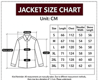 Blouson Bomber Unisexe Vintage Col Roulé en PU Imperméable Coupe-Vent Tactique Streetwear Color Block Automne Prix Bas