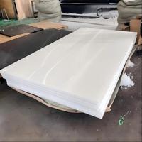 Plaque en polyéthylène haute densité (HDPE) en matière vierge, résistante à l'usure et aux UV, taille personnalisée