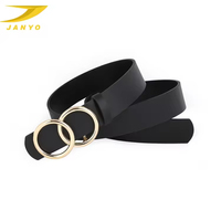 Beliebte Trends Fashion Body Harness für Frauen Gold Double O-Ring Schnalle Damen gürtel