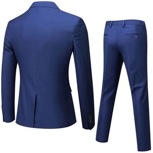 Costume <span class=keywords><strong>blazer</strong></span> pour <span class=keywords><strong>homme</strong></span>, bureau ou mariage 3 pièces pour <span class=keywords><strong>homme</strong></span> Costume avec pantalon Gilet - Product Image 3