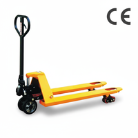 Chariot à palettes manuel en métal à quatre roues, capacité de charge personnalisable CE, 2 tonnes, 2,5 tonnes, 3 tonnes