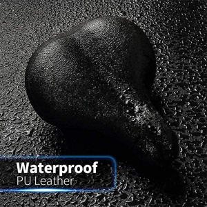 Confortable en mousse de Gel souple rembourré en cuir absorbant les chocs <span class=keywords><strong>vtt</strong></span> vélo pliant vélo de route <span class=keywords><strong>selle</strong></span> de vélo - Product Image 2