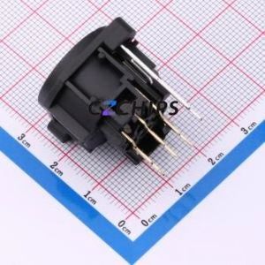 CT3-04HFAP-EP XLR Connector Through hole Component (THT) Connector 3P Female Through Hole 6A - Product Image 2