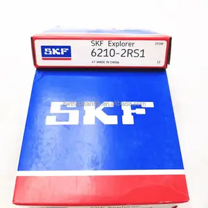 Original SKF 50*90*20mm SKF 6210-2RS1 bearing SKF Ball bearing 6210-2RS1 deep groove ball bearing 6210-2RS1
