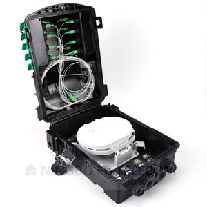 Exterior impermeable 8 <span class=keywords><strong>18</strong></span> puertos fibra óptica Fttx Preconn caja de terminales fibra acceso Terminal caja de distribución preterminada FDB - Product Image 2