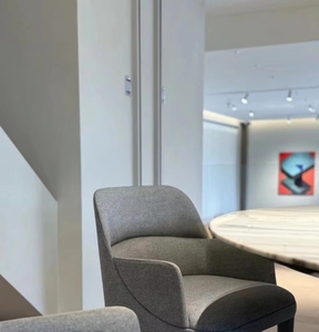 Sillón de Diseño Italiano VL, Silla de Comedor Moderna y Minimalista con Estructura de Madera Maciza para Hotel y Restaurante, Súper Cómoda, Muebles para el Hogar - Product Image 3