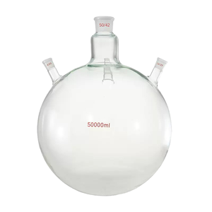 Phòng thí nghiệm 3 cổ tròn đáy thủy tinh Đun sôi bình 5-50000ml - Product Image 1