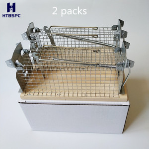 Insancıl Metal fare tuzağı kafes No-öldürmek canlı fare kapanı kapalı ve açık kullanım için yeniden kemirgen tuzak - Product Image 6