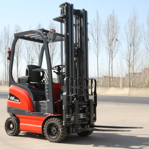 Nhỏ gọn bốn bánh mini1.6 tấn công suất cắt kéo ngã ba mở rộng bán kính quay nhỏ xe nâng điện - Product Image 2