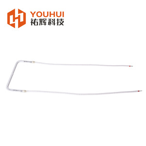 Youhui Single <b>Tube</b> White Coated U Shaped Infrared <b>Heating</b> Lamp Quartz Electric Fast <b>Heating</b> For Bathroom Heater Parts - Product Image 2