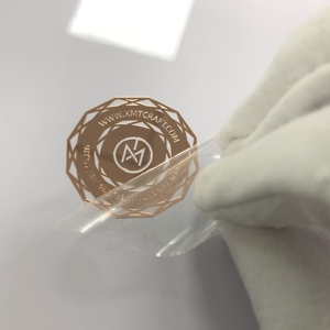 Tùy chỉnh in 3D kim loại không thấm nước UV cho dtf bền vinyl dán moq 100 cái logo chuyển nước trái cây bao bì nhãn - Product Image 3