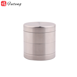 Molinillo de acero inoxidable de alta calidad, 50mm, gran Metal, 4 capas, al por mayor, molinillo de hierba de acero inoxidable, Metal para tabaco - Product Image 1