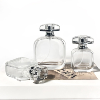 Vente en gros de boîte cosmétique vide rectangulaire de luxe au design unique de fabricant, atomiseur de parfum, flacon de parfum