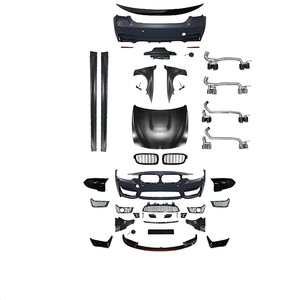 Kits de pare-chocs avant et arrière pour voiture F30 F35, mise à niveau style M3, ailes, capot, kits de carrosserie complets pour BMW Série 3 F30 F35 2012-2019 - Product Image 1