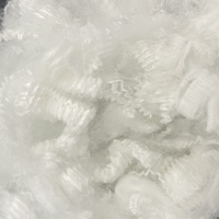 Fibre creuse non siliconée antibactérienne ignifuge 3D 100% polyester recyclable 51 mm pour rembourrage de coussins et jouets écologiques