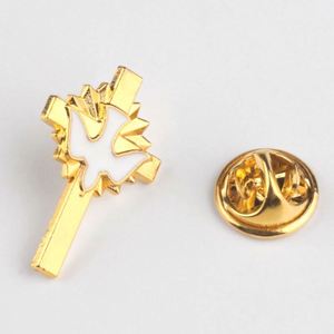 东正教金鸟白鸽胸针别针教堂Conversus结婚礼物胸针合金翻领别针圣灵电镀 - Product Image 4