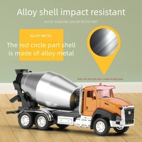 1/50 alliage télécommande route Construction camion jouet-tirer vers l'arrière camion de lutte contre l'incendie réaliste pelle véhicule pour enfants cadeau