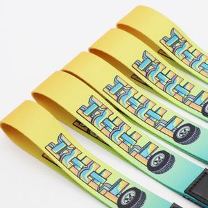 Personalized Polyester Short Keychain <b>Lanyard</b> Carabiner <b>Key</b> Ring Custom <b>Lanyards</b> <b>for</b> Off-Road Club Opening Gift - Product Image 4