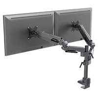 Vente en gros de nouveaux modèles créatifs de supports d'affichage pour bureau, sans empiècement de place, en acier, aluminium et plastique