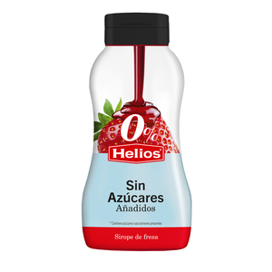 Helios Jarabe de Fresa 270G Sin Azúcar Sin Gluten - Product Image 1
