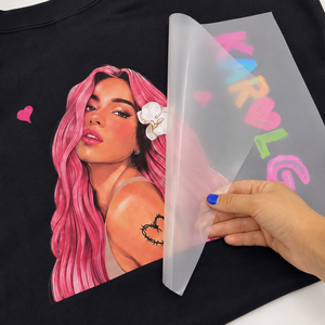 Yunshang Custom <span class=keywords><strong>Karol</strong></span> <span class=keywords><strong>G</strong></span> Designs DTF Serigrafía Transferencia de calor de vinilo Transferencia de calor para camiseta - Product Image 1