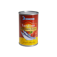 Offre Spéciale OEM en conserve Sardine en sauce tomate 155g étain poisson Pilchard