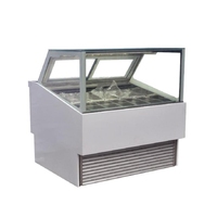 Autocollants personnalisables Petit mini vitrine commerciale pour réfrigérateur à crème glacée et chocolat Vente en gros pour supermarché